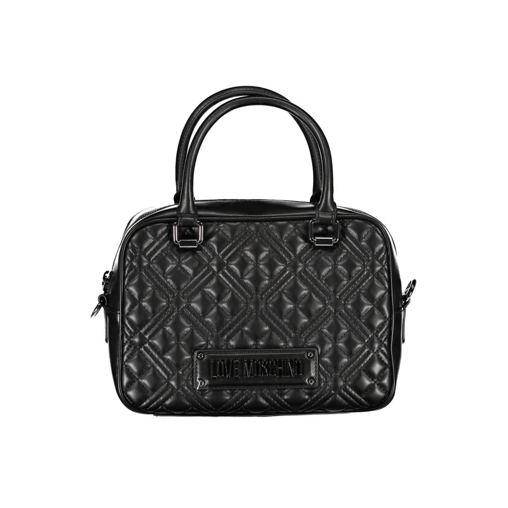Love Moschino Black Polyurethane Women Handbag