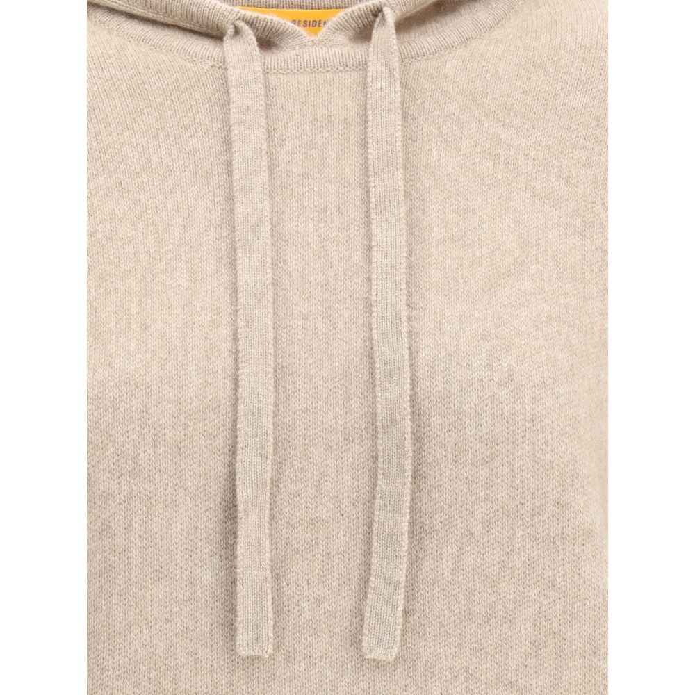 Guest in Residence Beige Cashmere Hoodie