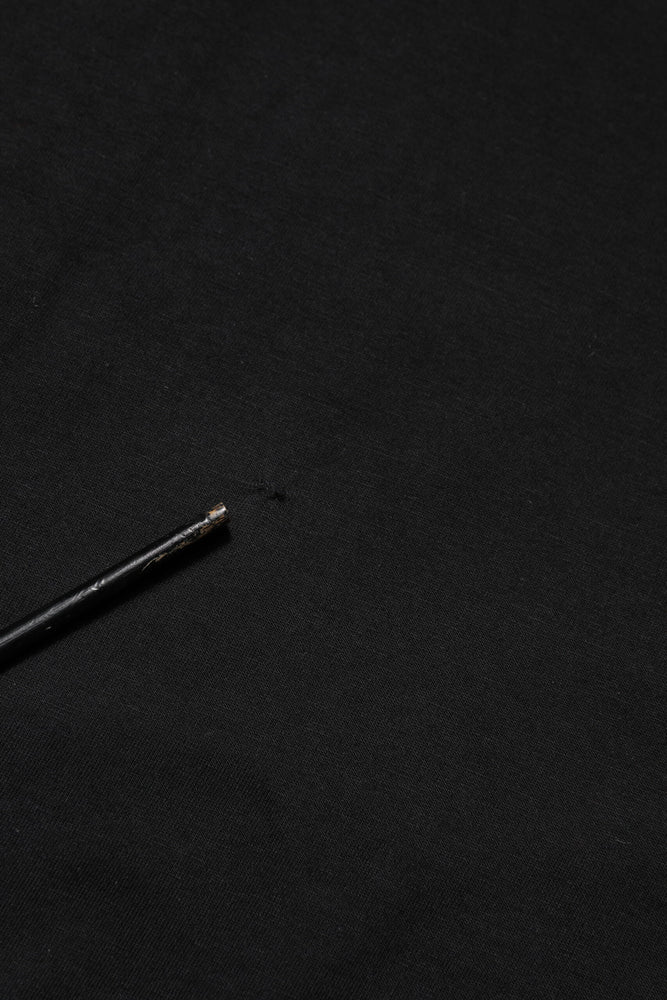 Dolce & Gabbana Black Logo Plaque Cotton Crew Neck T-shirt