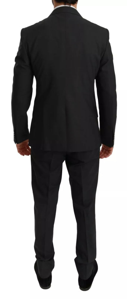 Dolce & Gabbana Slim Fit MARTINI Wool Gray Suit