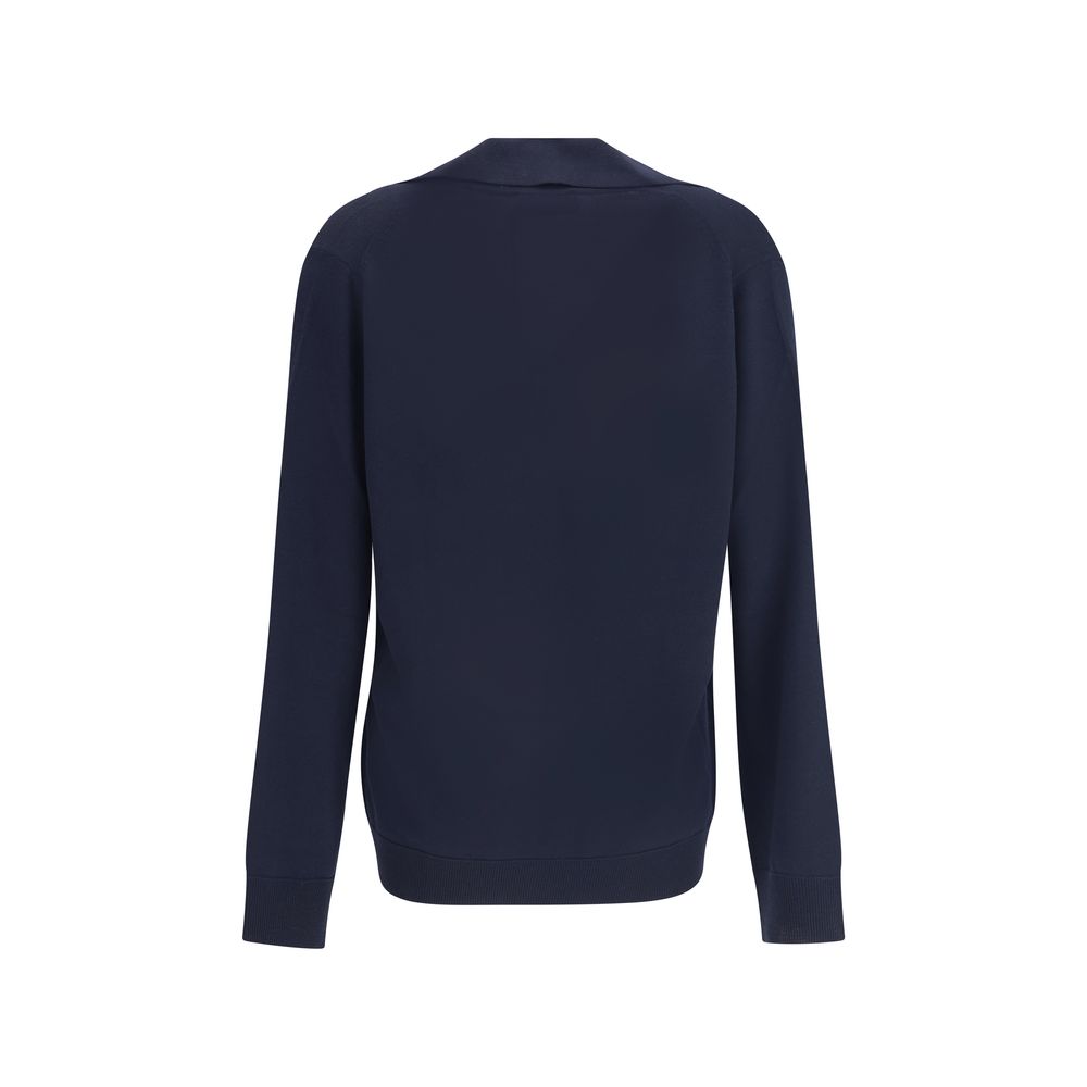 Gucci Blue Wool Sweatshirt