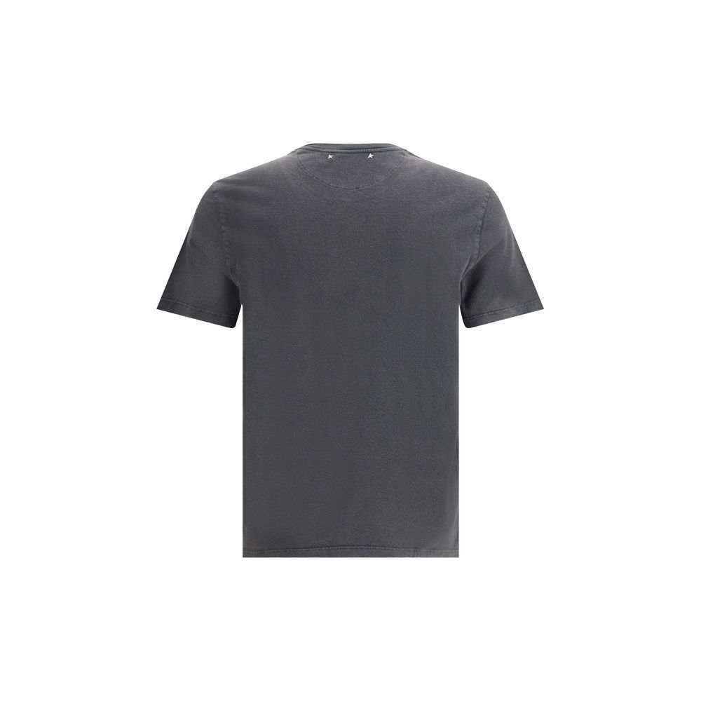 Golden Goose Gray Cotton T-Shirt