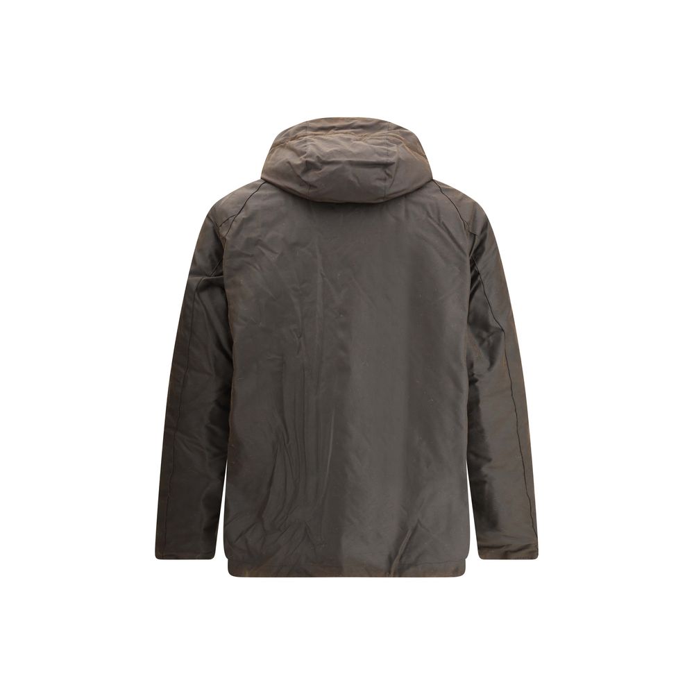Barbour Brown Cotton Rain Coat
