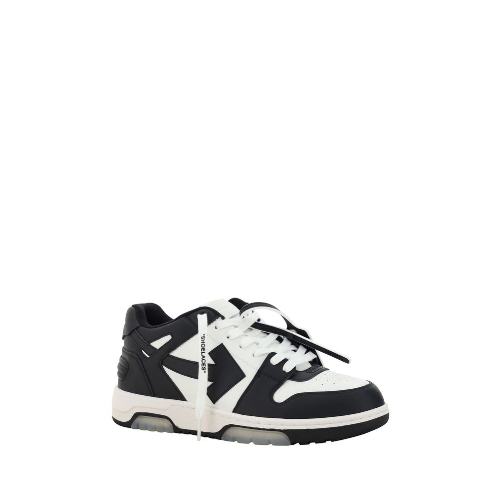Off-White Black Rubber Low Top Sneakers