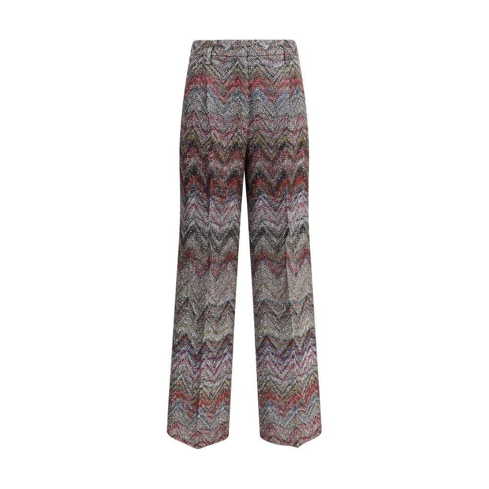 Missoni Multicolor Viscose Casual Pants