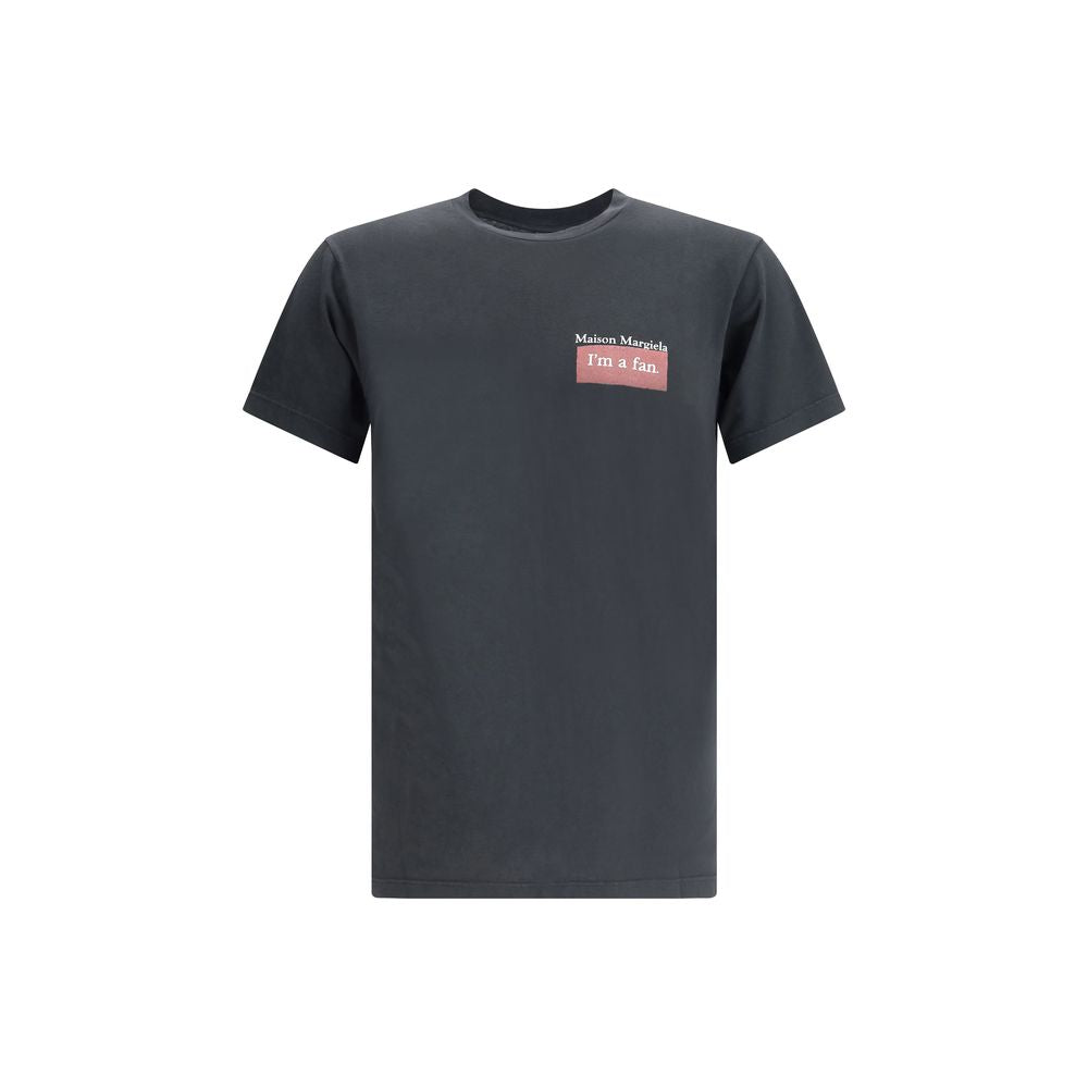 Margiela Black Cotton T-Shirt