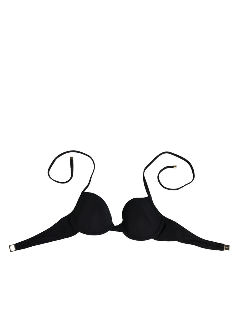 Dolce & Gabbana Black Underwire Push Up Balconette Bra Underwear