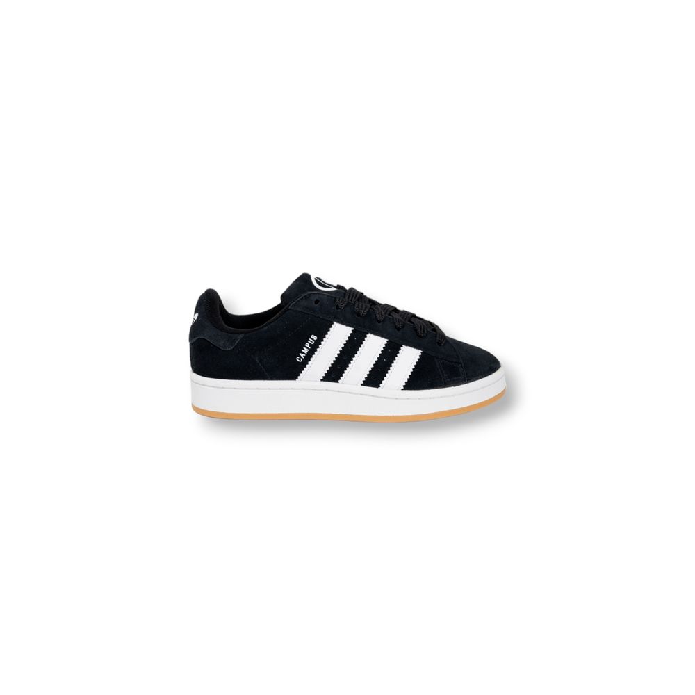 Adidas Originals Black Leather Low Top Sneakers