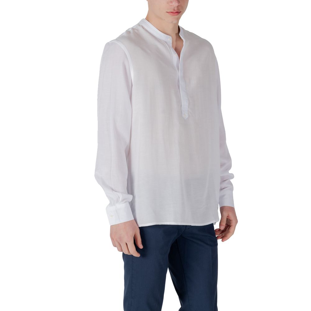 Antony Morato White Lyocell Shirt