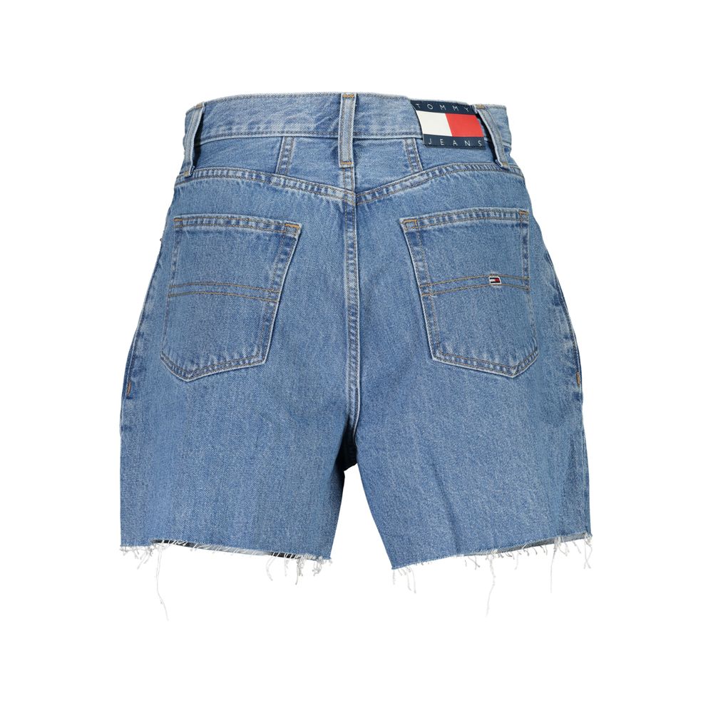 Tommy Hilfiger Blue Cotton Women's Denim Short