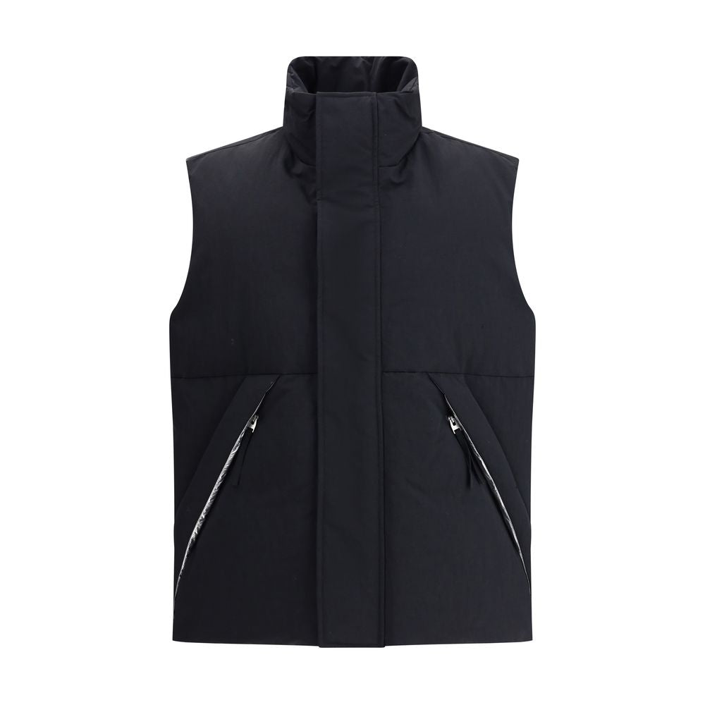 LAMINAR Black Polyamide Sleveless Jacket