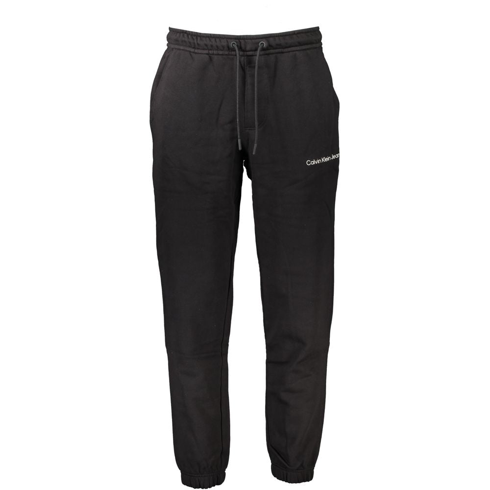 Calvin Klein Black Cotton Men's Sweatpant