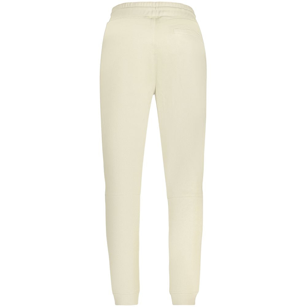 Hugo Boss Beige Cotton Men Sport Trouser
