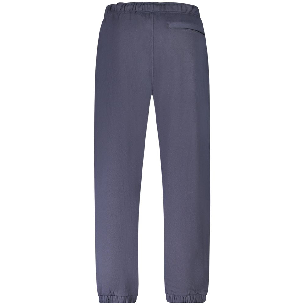 Guess Jeans Blu Cotton Men Sport Trouser