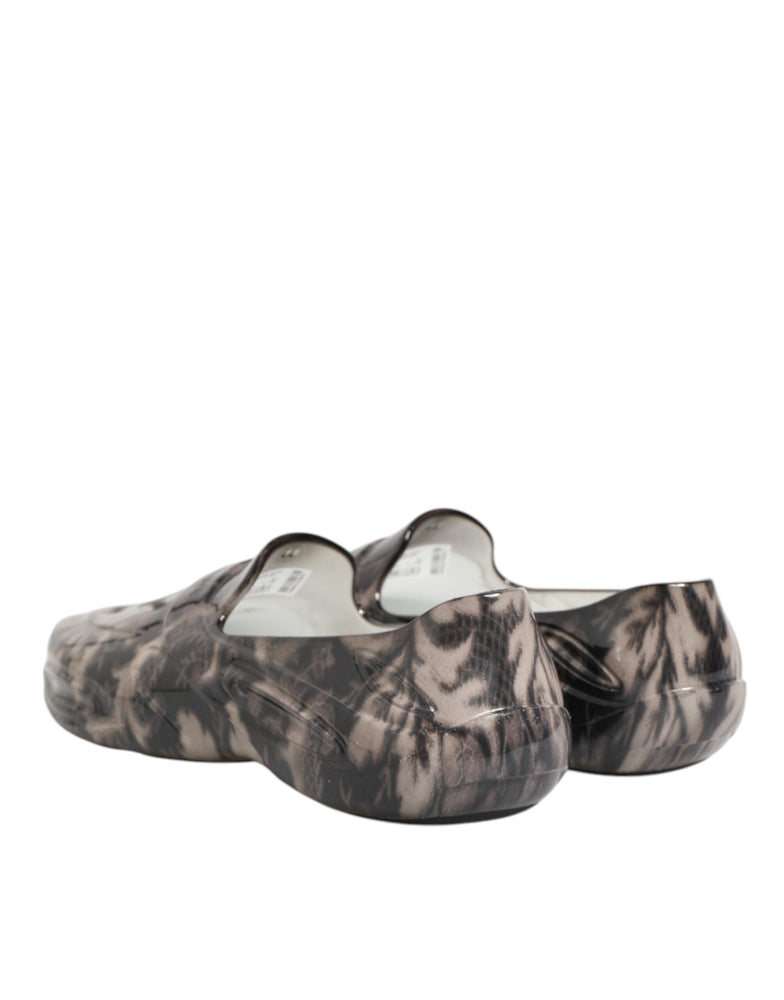 Dolce & Gabbana Multicolor Rubber Low Top Men Sneakers Shoes