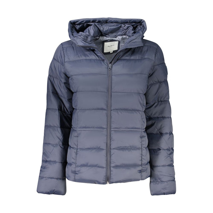 Pepe Jeans Blue Polyamide Women's Jacket