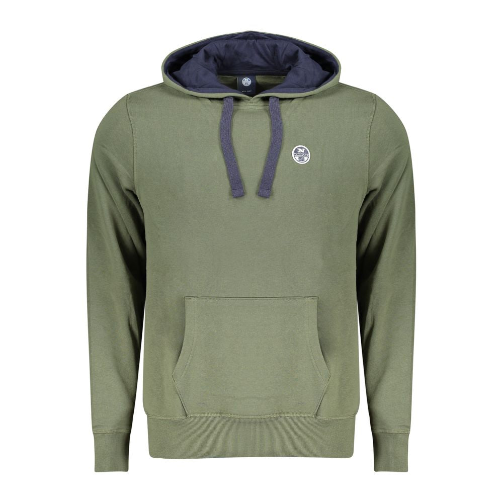North Sails Verde Cotton Men Hoodie