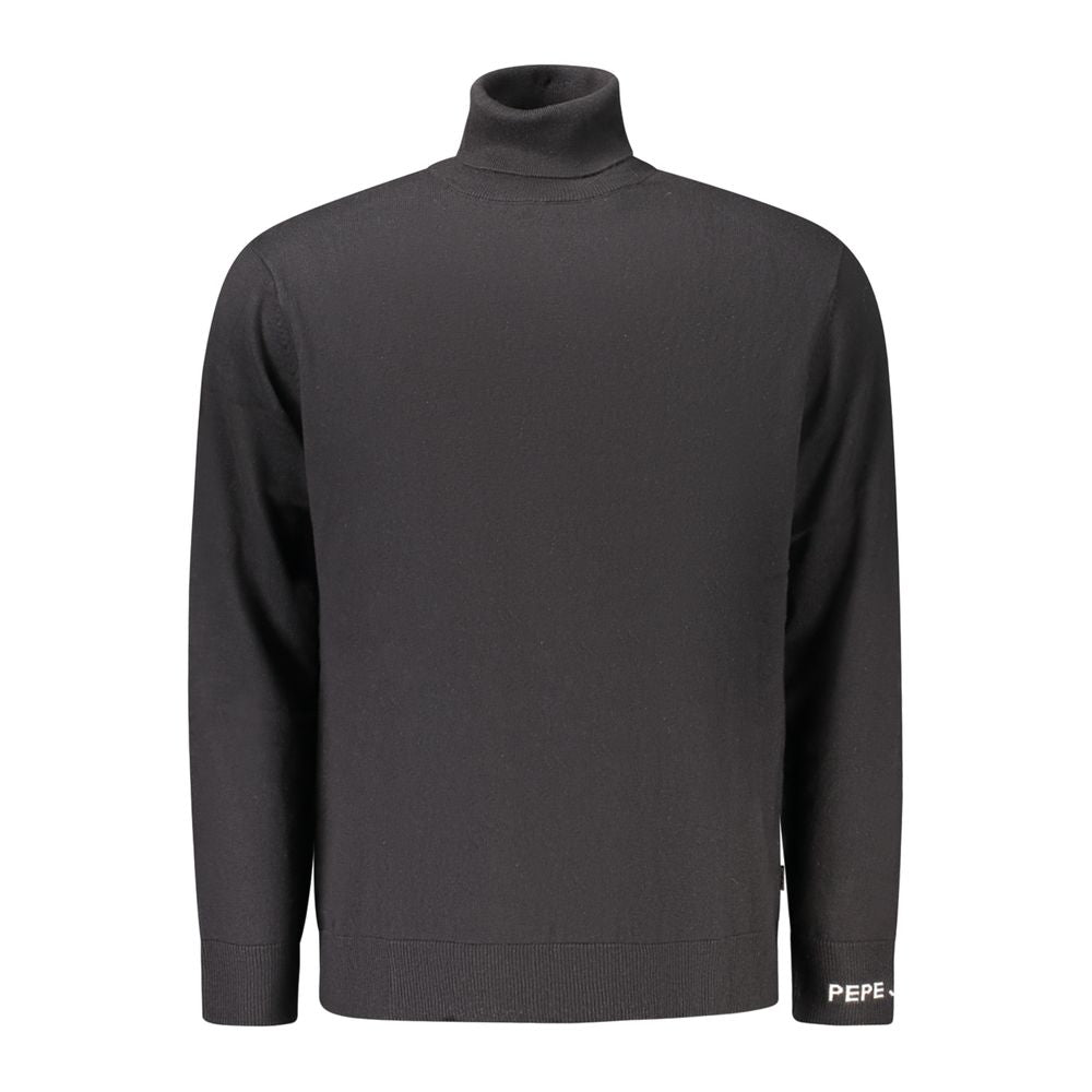 Pepe Jeans Black Cotton Men Sweater