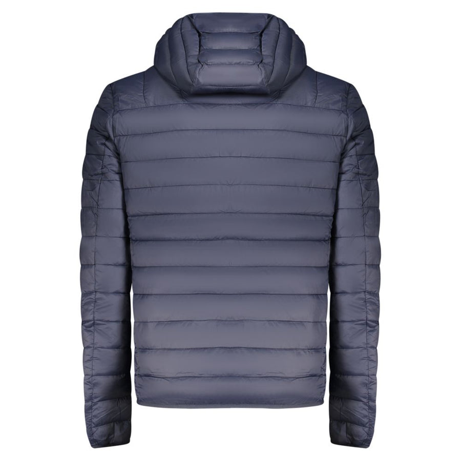 Cavalli Class Blue Polyester Men Jacket