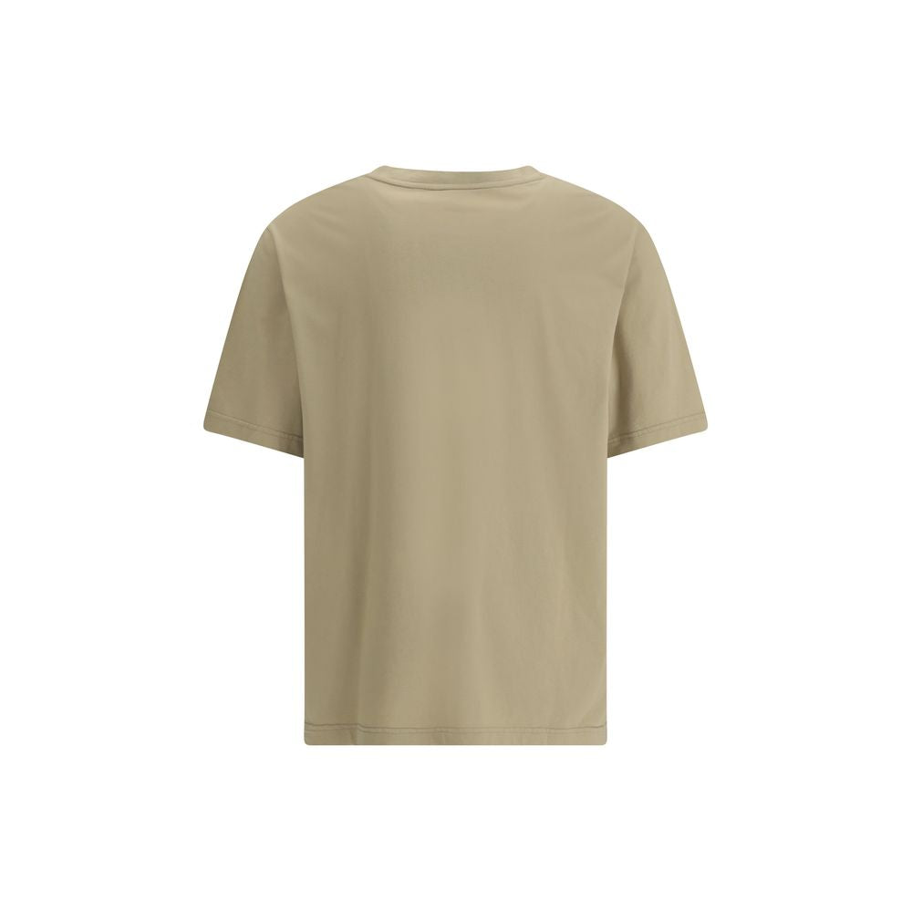 Maison Kitsuné Beige Cotton T-Shirt