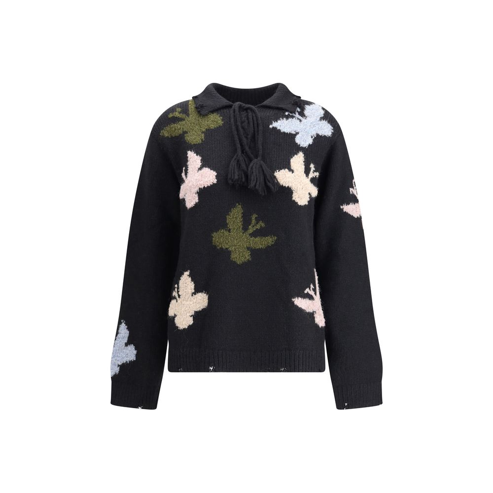 Baziszt Blue Alpaca Vicugna Pacos Sweatshirt