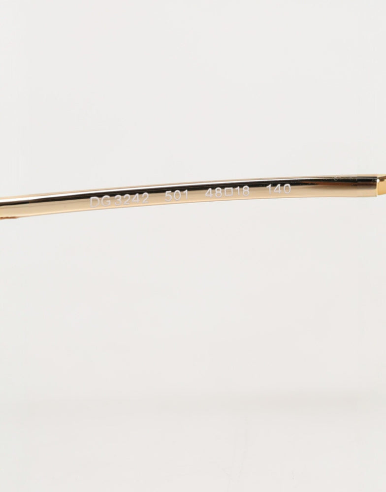 Dolce & Gabbana Black Acetate Cat Eye Frame Eyeglass Reading Glass