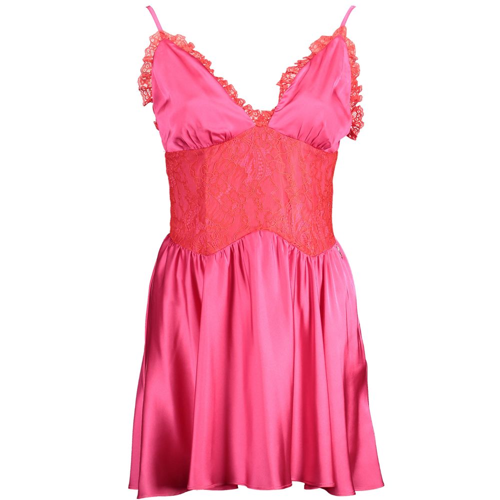 Gaelle Paris Pink Cotton Dress