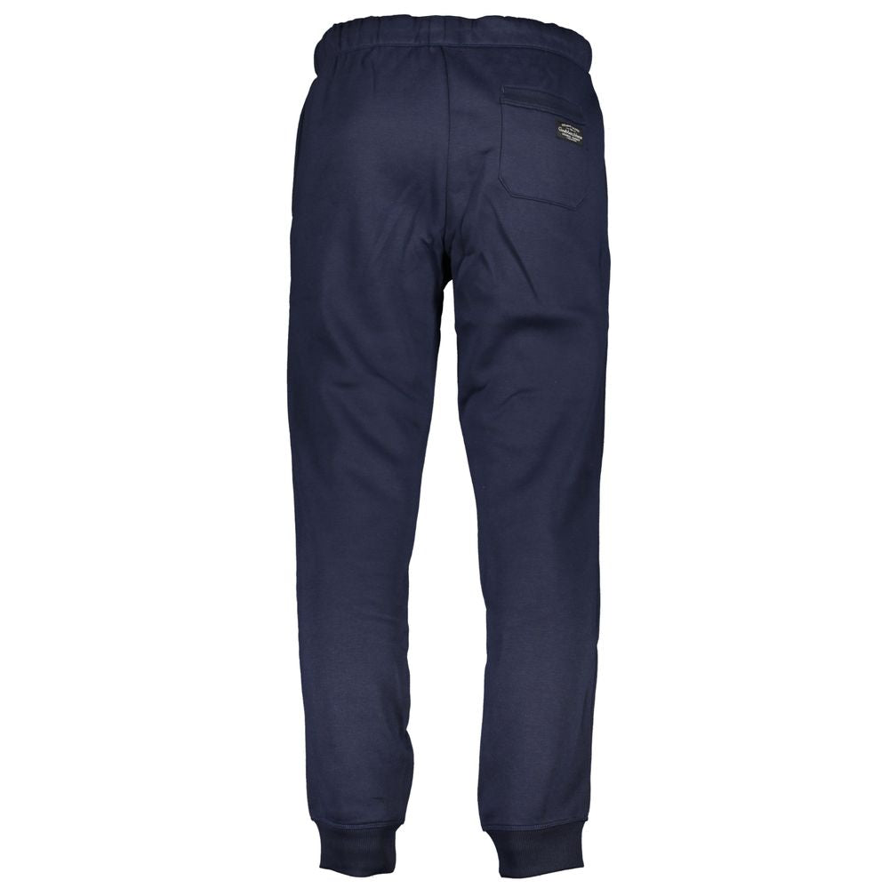 Gianmarco Venturi Blue Polyester Men's Sweatpant