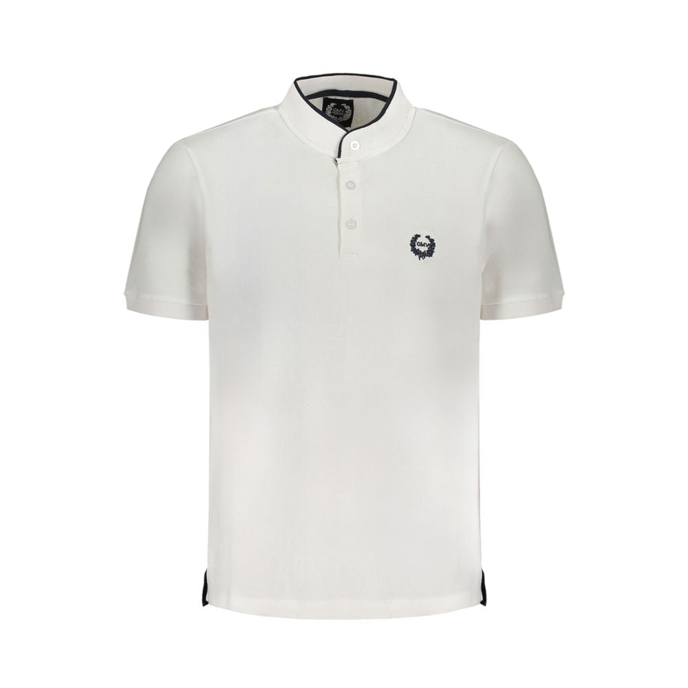 Gianmarco Venturi White Cotton Men's Polo Shirt