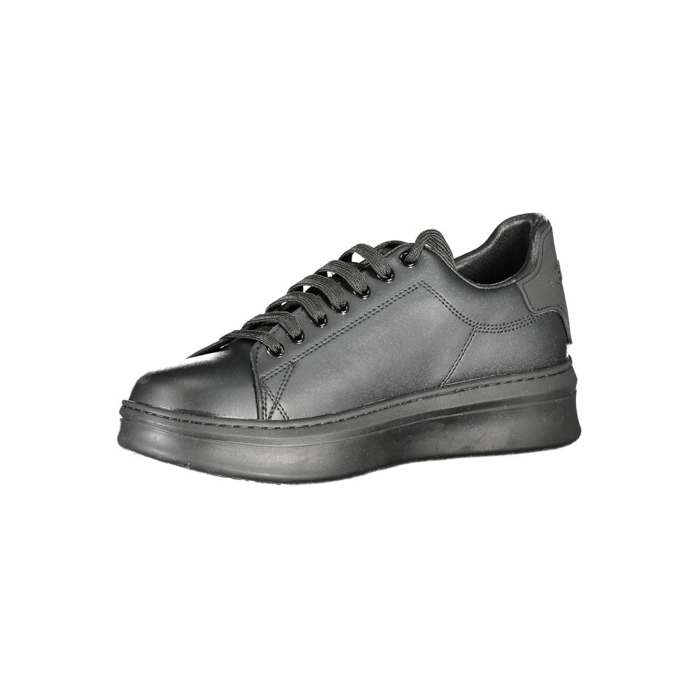 Gaelle Paris Nero Poliuretano Mens Sneaker