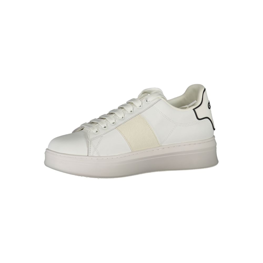 Gaelle Paris Bianco Poliuretano Men Sneaker