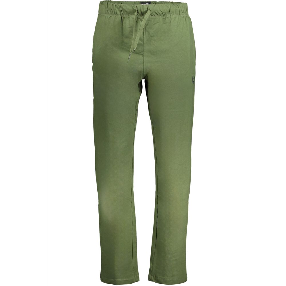 Gianmarco Venturi Verde Cotton Men's Track Pant