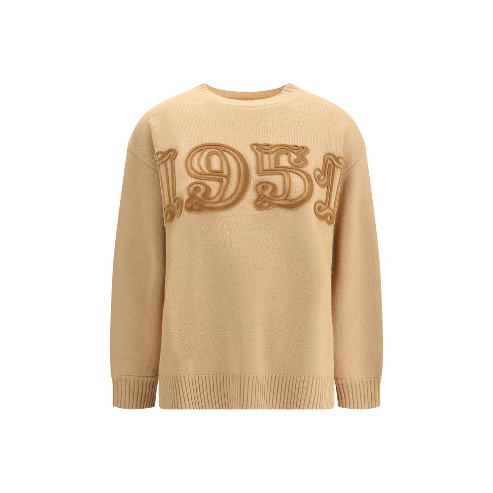 Max Mara Beige Wool Sweatshirt