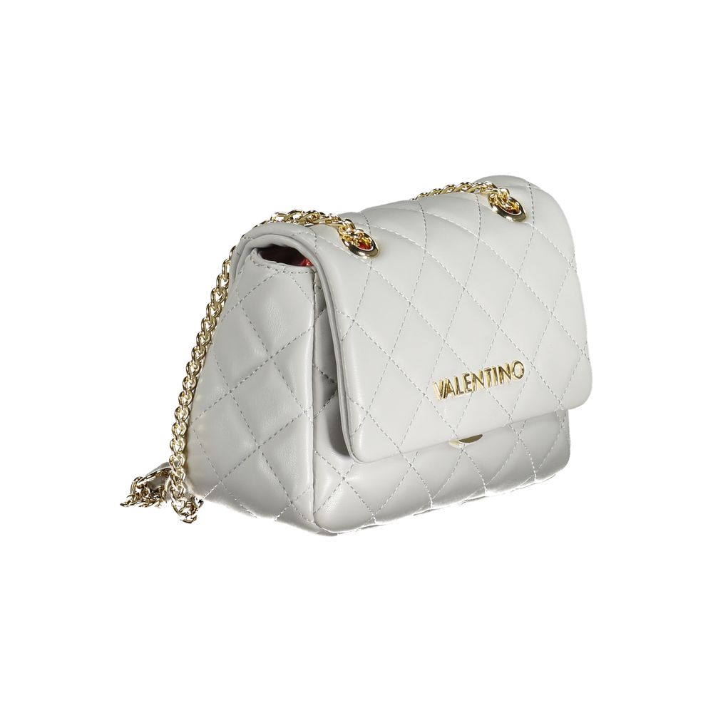 Mario Valentino Grigio Poliuretano Women Shoulder Bag