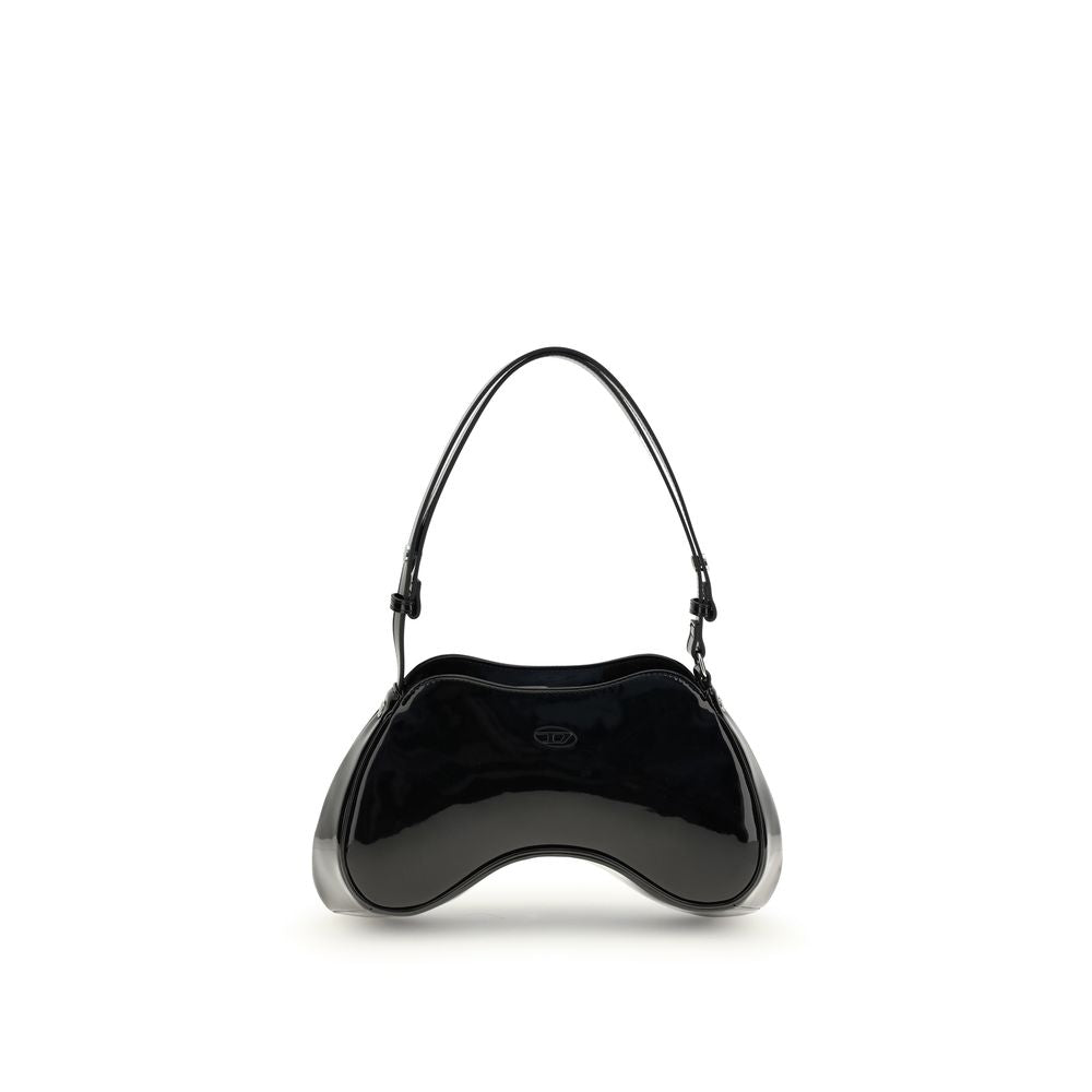 Diesel Black Polyethylene Shoulder Bag