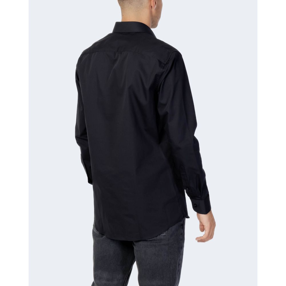 Selected Black Cotton Dress Shirt