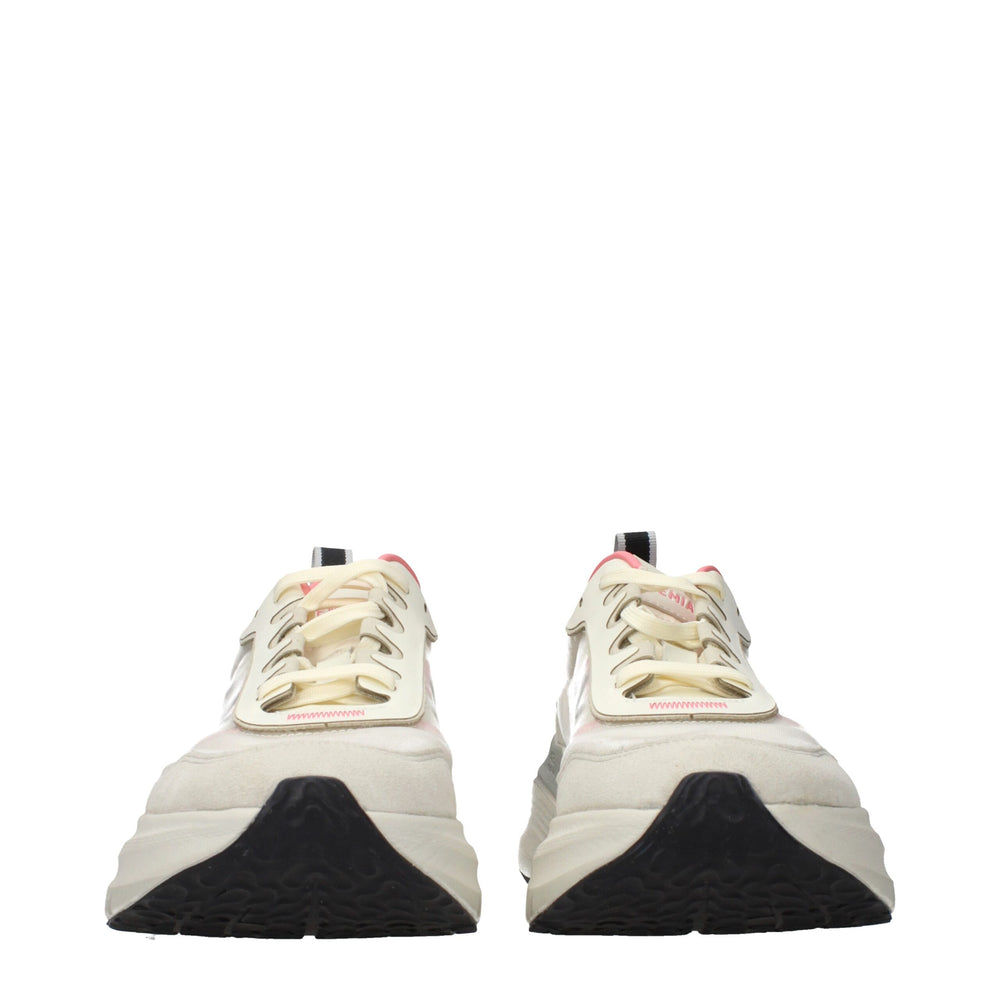 Premiata Beige Fabric Chunky Sneakers