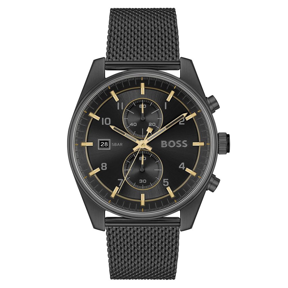 Hugo Boss Black Stainless Steel Dress Watch