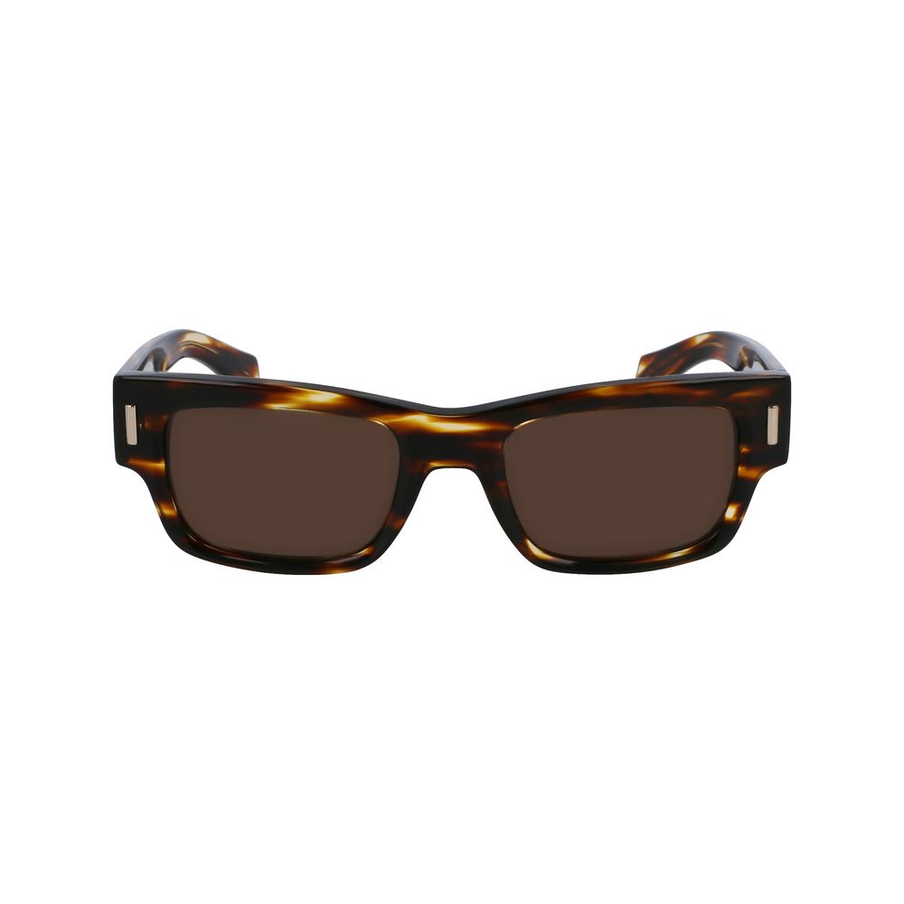 Ferragamo Brown Acetate Sunglasses