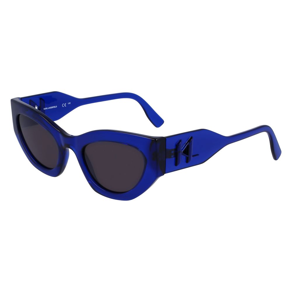 Karl Lagerfeld Blue Injected Sunglasses