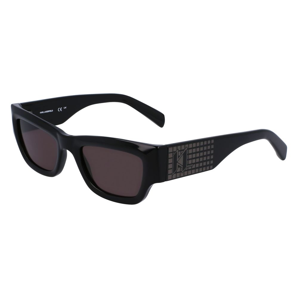 Karl Lagerfeld Black Injected Sunglasses