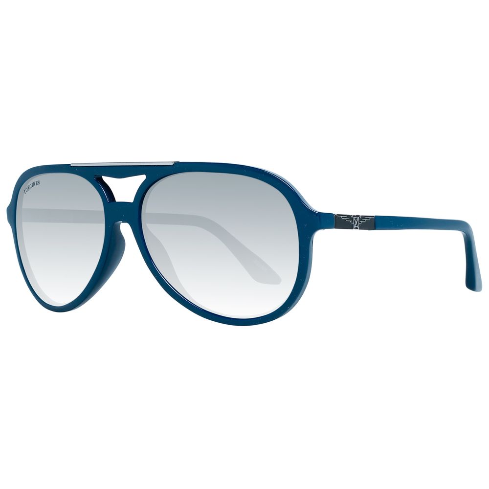 Longines Blue Plastic Sunglasses
