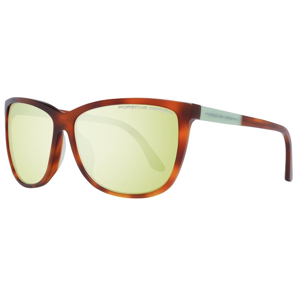 Porsche Design Brown Acetate Sunglasses