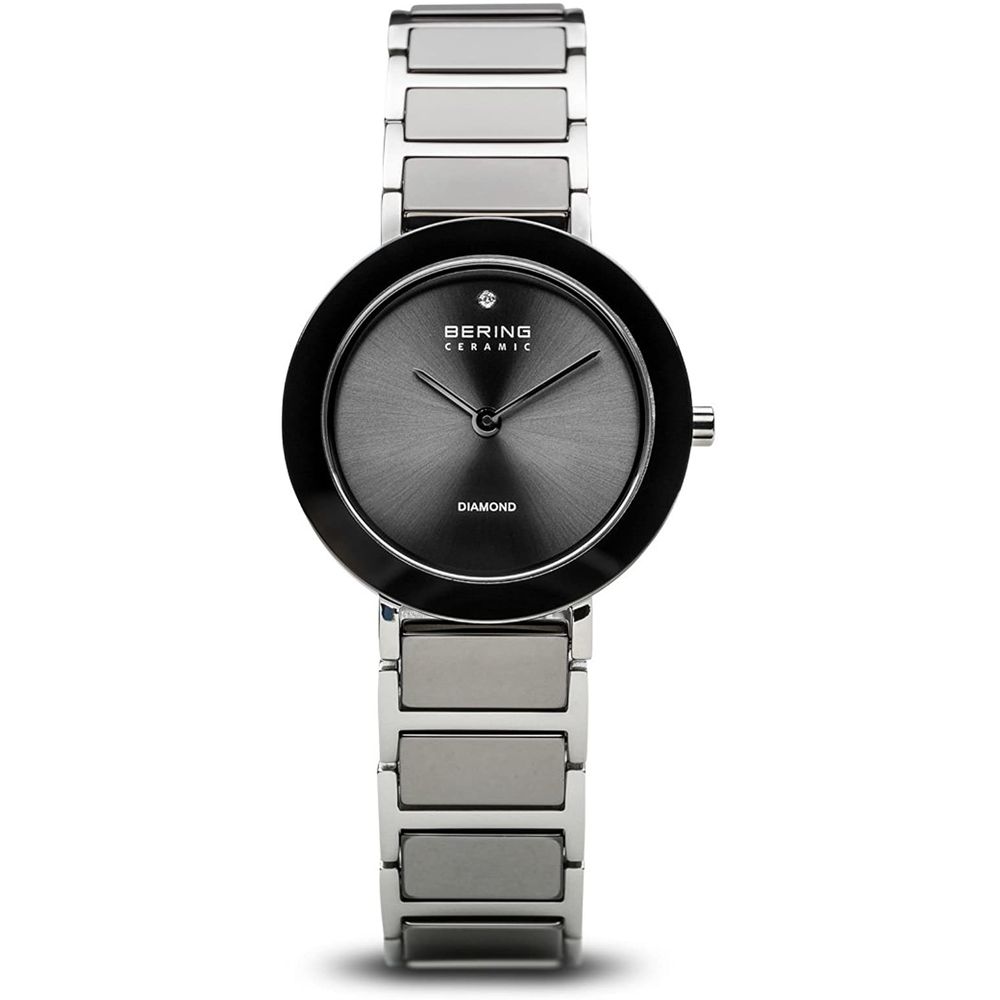 BERING Silver Stainless Steel Dress Watch