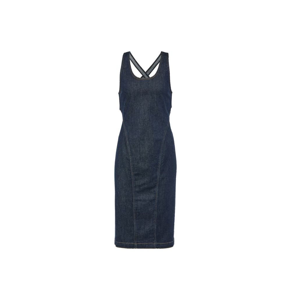 Alaïa Blue Cotton Casual Dress