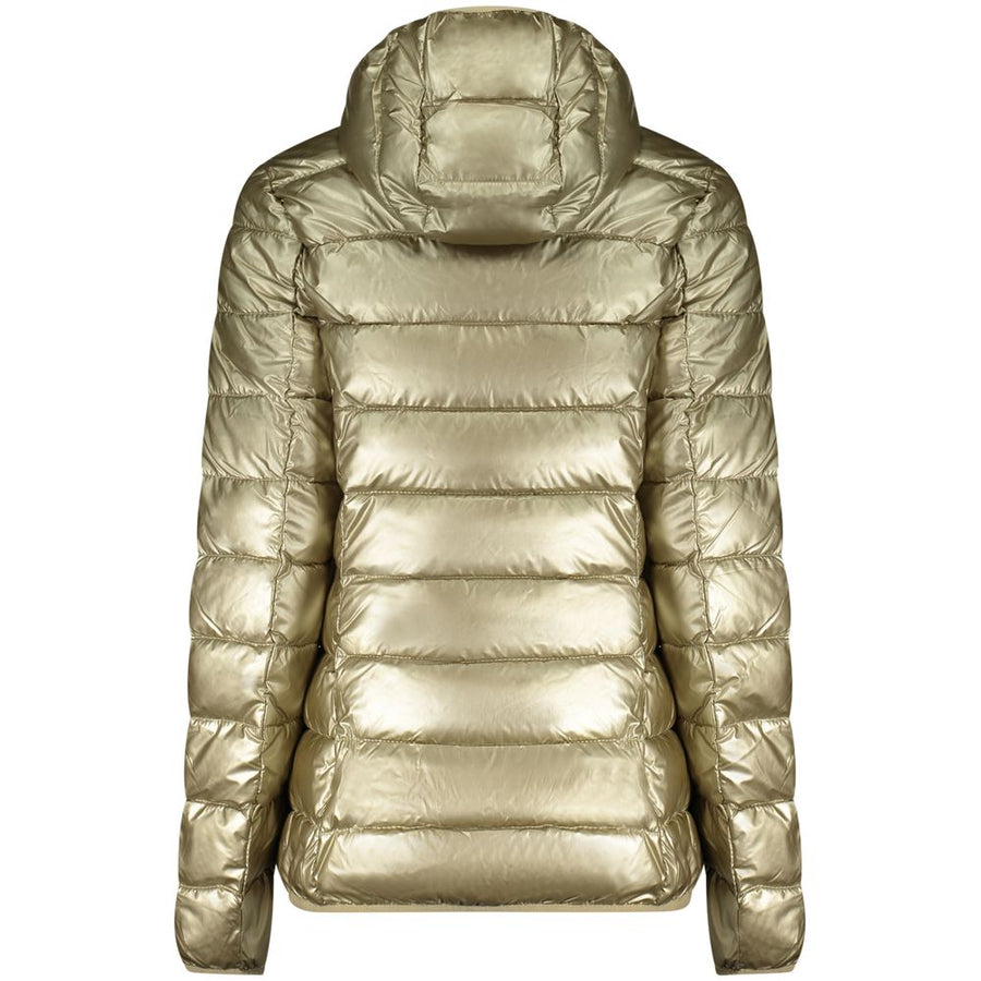 Norway 1963 Gold Polyamide Women Jacket