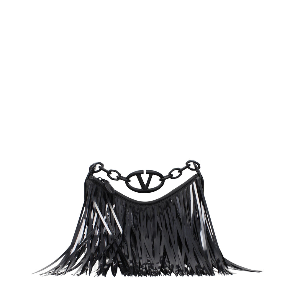 Valentino Garavani Black Leather Handbag