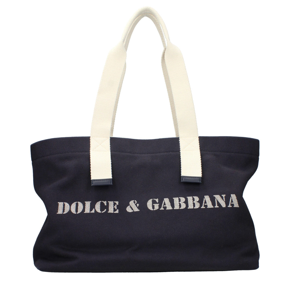 Dolce & Gabbana Blue Fabric Shoulder Bag
