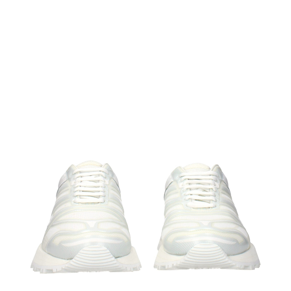 Maison Margiela White Fabric Athletic Sneakers