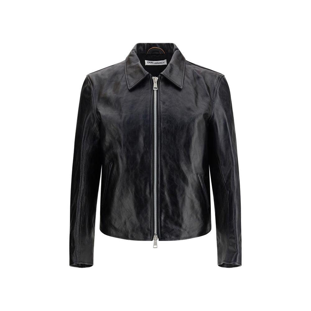 Our Legacy Black Leather Jacket